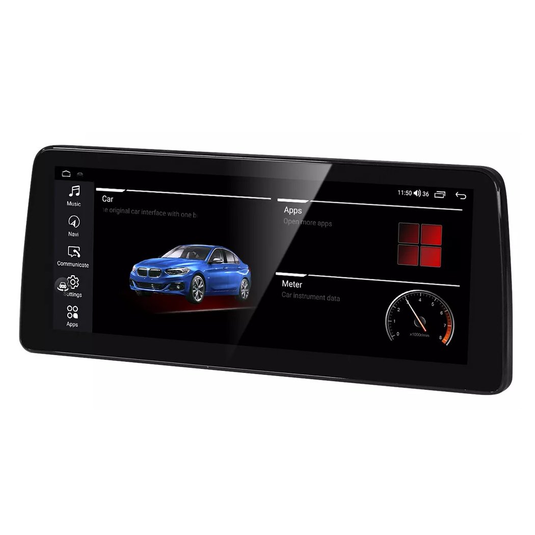 Android 13 8g+128g 12.3-inch multimedia radio dvd player navigation car support 360 For BMW 6 Series F06 2011 CIC system
