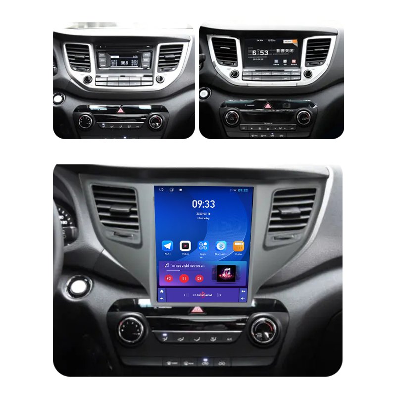 2Din Car Radio Android for HYUNDAI TUCSON 2016-2018 Speaker Stereo Navigation 9.7" Carplay Multimedia Head Unit