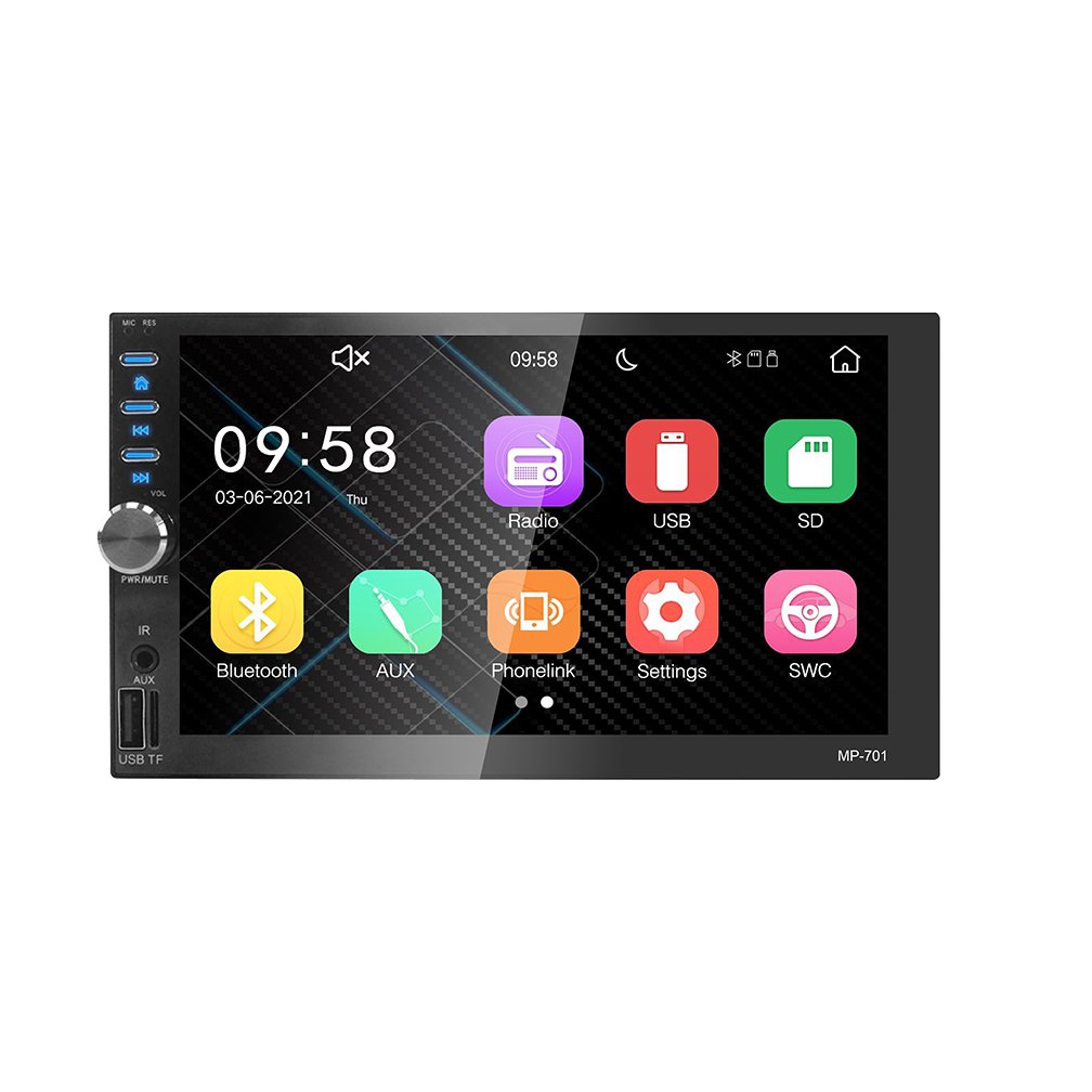 MCX 6.2 Inch 2 Din Gps car Mp5 Multimedia Video Music Radio Touch Screen Audio Android Cd Mp3 Car stereo Player