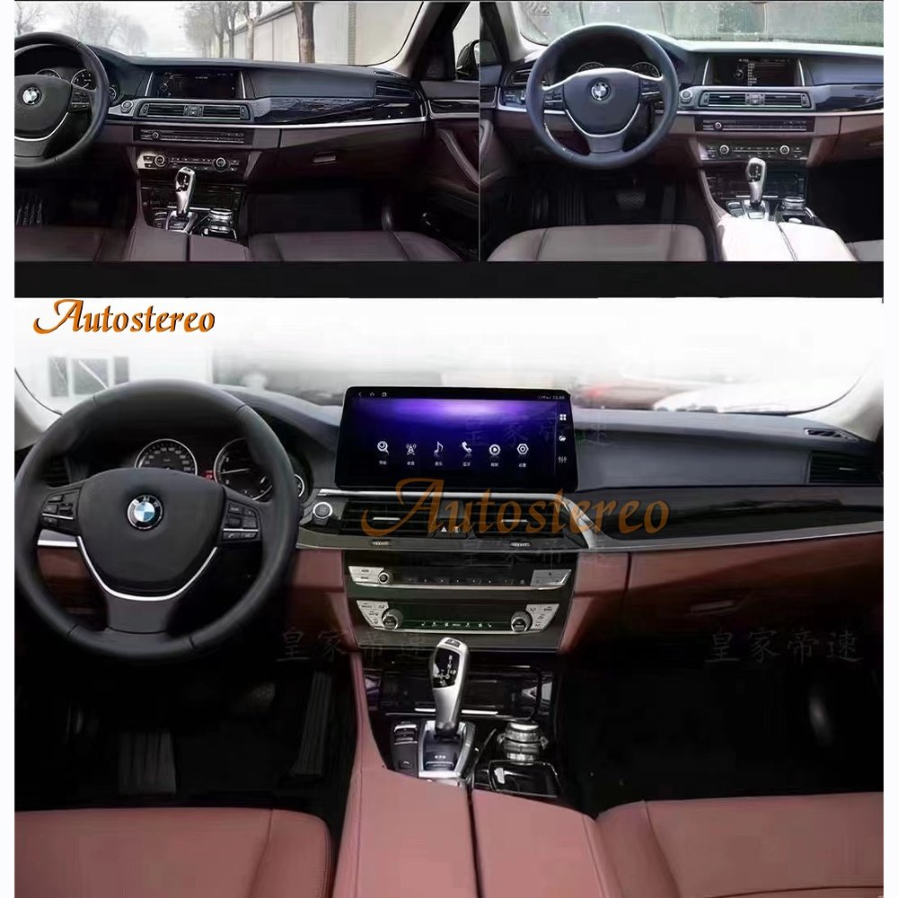 Android Radio For BMW 5/7 Series 5GT 2010-2017 Upgrade To 2022 Multimedia Player Car GPS Navigation Auto AC Panel Climate Board