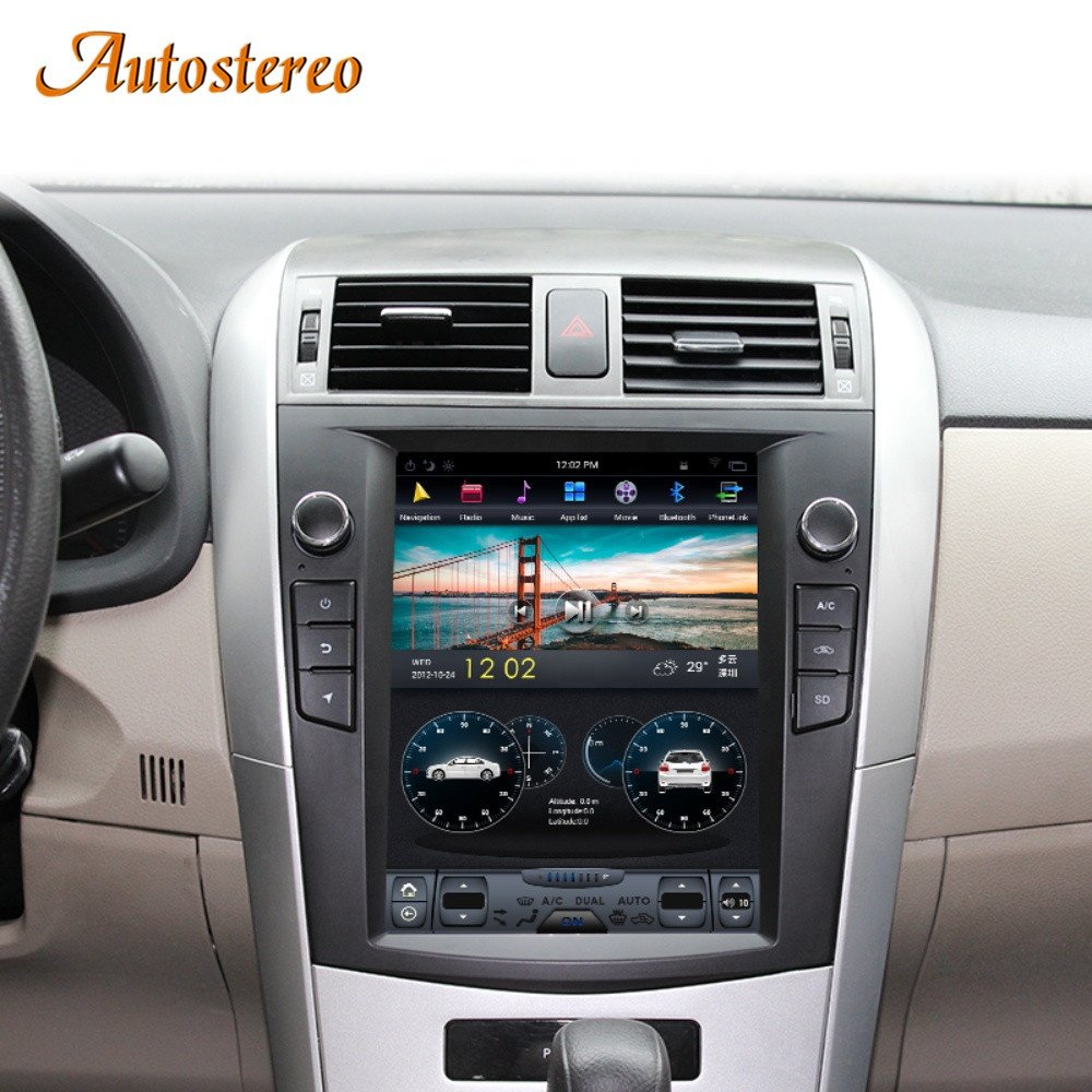 Autostereo Android 11.0 For Toyota Corolla 2007-2013 Car GPS Navigation Multimedia Player Car Stereo Headunit Auto Radio