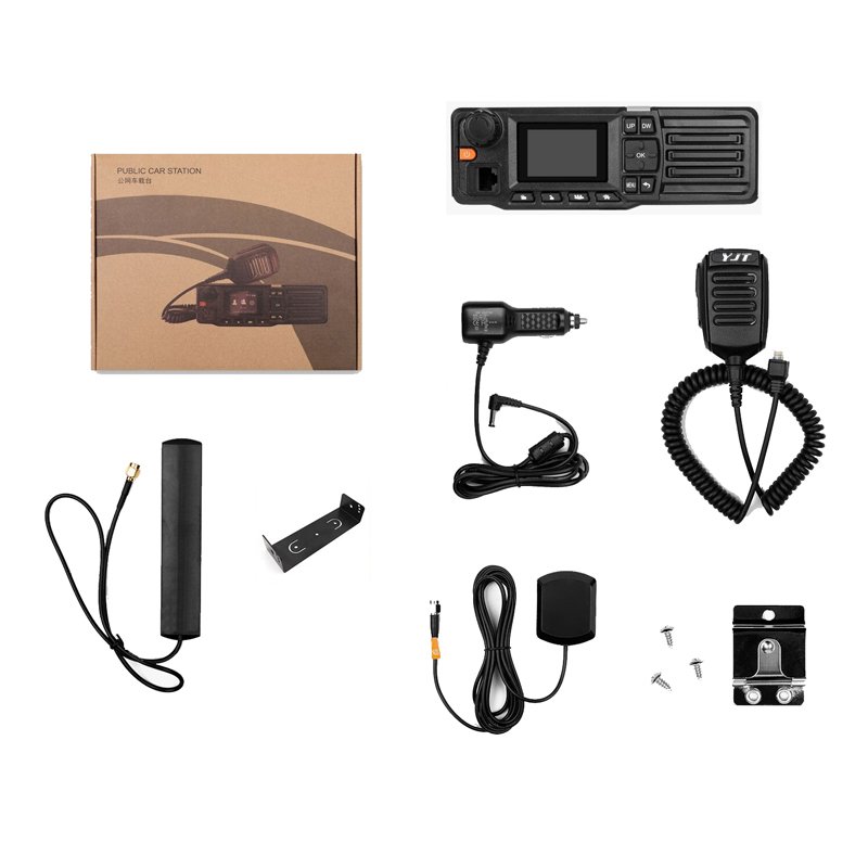 Network Zello 4G GD-828 Mobile Radio Android Transceiver X079 Real-Ptt Car Radio With Sim Card