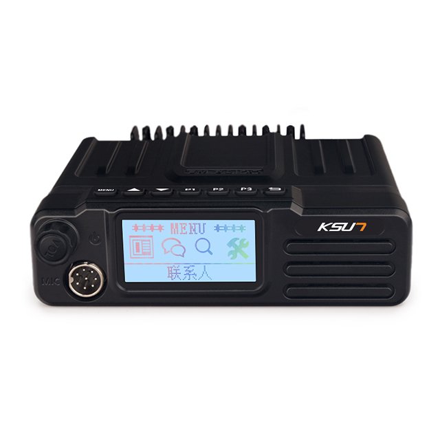 NEWEST KSUN 50W/40W Dual Band VHF&UHF Car Radio GPS Control Dual Mode Car Station National Intercom +50W High Power Car Radio
