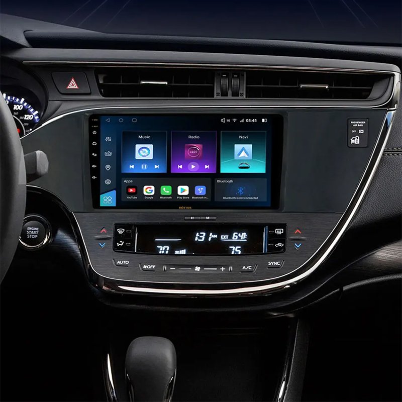 Rotiss 8Core Android Car Radio GPS For 2013 TOYOTA AVALON 9INCH Car frame Power cable canbus LHD Auto CarPlay WIFI touch screen