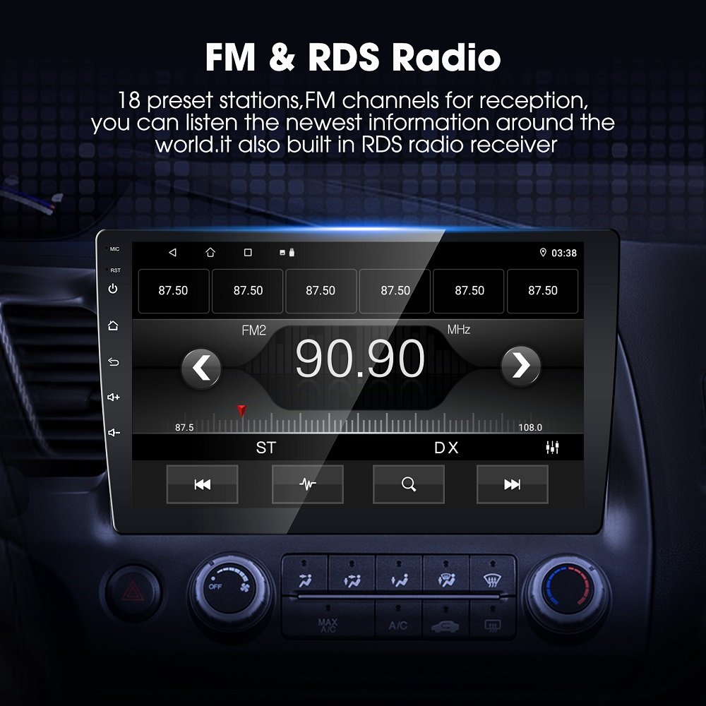 7 9 10 Inch 2din touch screen car gps navigation multimedia video player car radio android dvd player