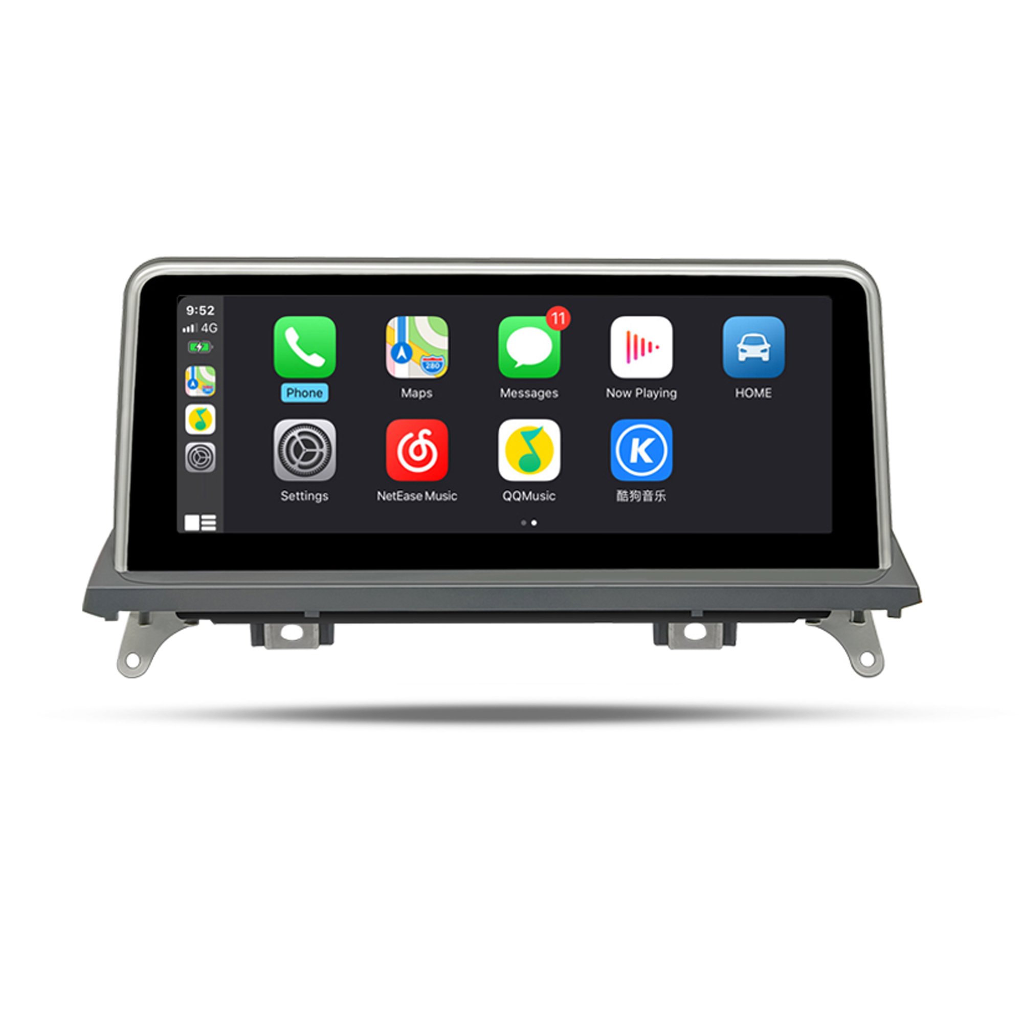 AutoRadio Android 13 Car Multimedia Player For BMW X5 E70 X6 E71 2007-2013 CCC CIC Screen GPS Navigation Stereo Audio 4G Carplay