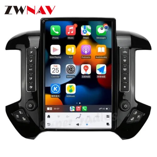 Hot Sales Car Radio 14.4" For 13-19 Chevrolet Silverado GMC SIERRA Screen Stereo Player Bluetooth Carplay Android Auto Gps