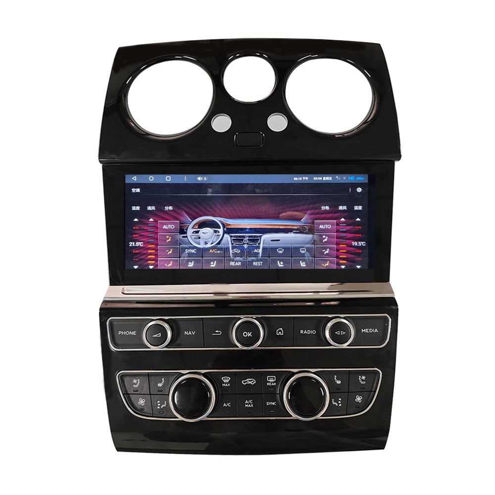New 10.6 Inch wireless Carplay/4G/BT Octa Core 8GB+128GB Android 13 Car DVD radio Player for Bentley Continental 2012-2017