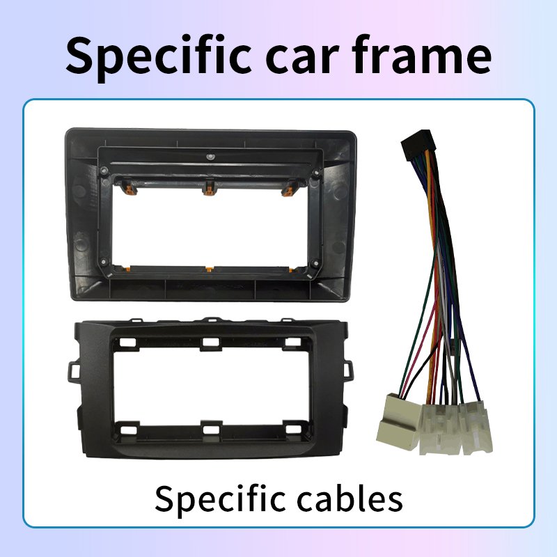Rotiss 8Core Android Car Radio GPS For Toyota Auris 2006 - 2011 10.1" car dvd player 2Din pantallas para autos auto monitor