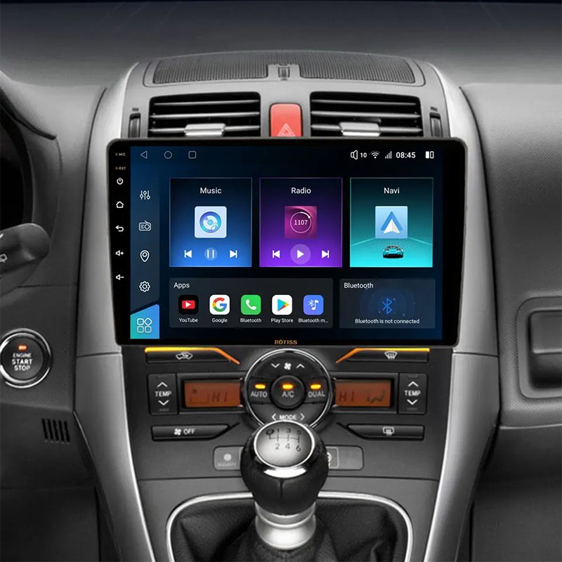 Rotiss 8Core Android Car Radio GPS For Toyota Auris 2006 - 2011 10.1" car dvd player 2Din pantallas para autos auto monitor