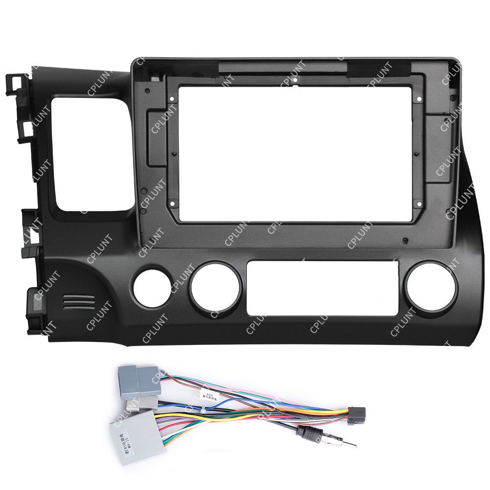 Car DVD Player Frame For HONDA CIVIC REBON 2006-2011 LHD 10inch Android radio Farme stereo
