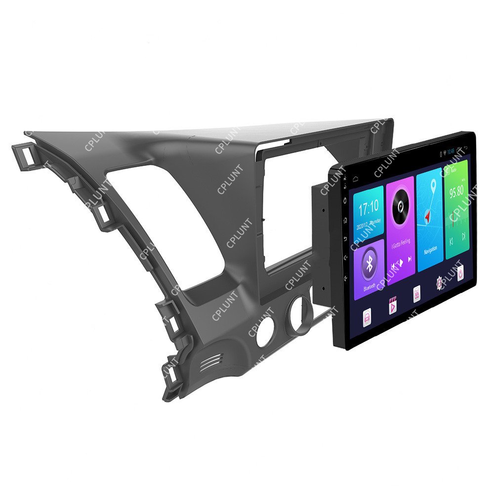 Car DVD Player Frame For HONDA CIVIC REBON 2006-2011 LHD 10inch Android radio Farme stereo