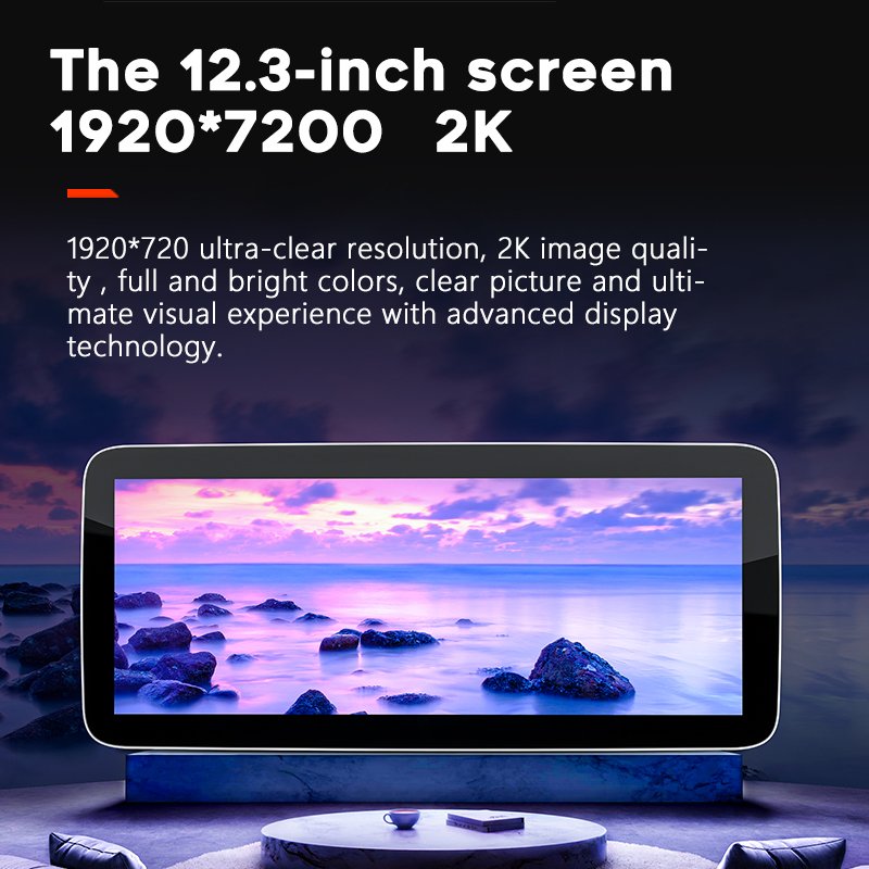 For Mercedes Benz A B C E G R Class CLA SLK ML GLE touch Screen android 13 multimedia stereo navigation gps dvd player car radio