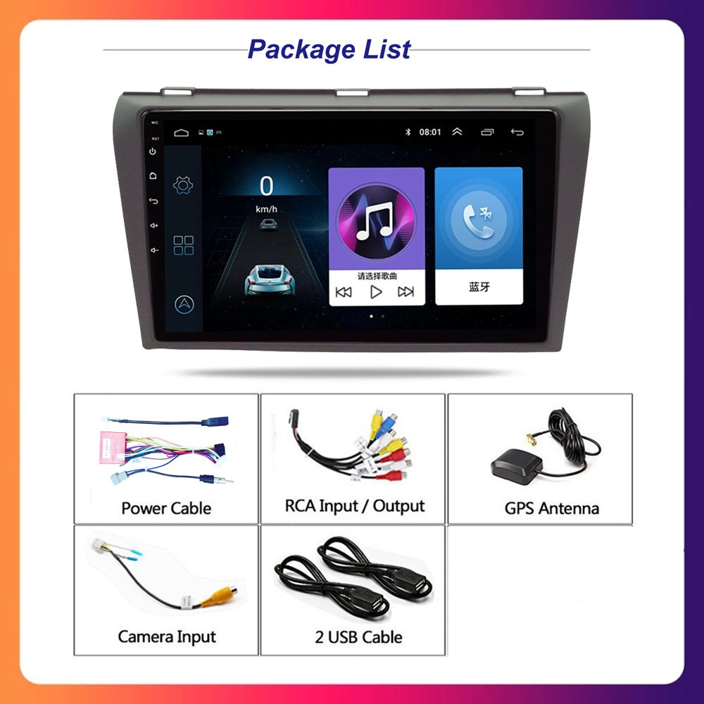 Wholesale Android 11 IPS Screen Car Radio Dvd Player GPS for mazda 3 2004-2009 with WIFI BT Audio Player