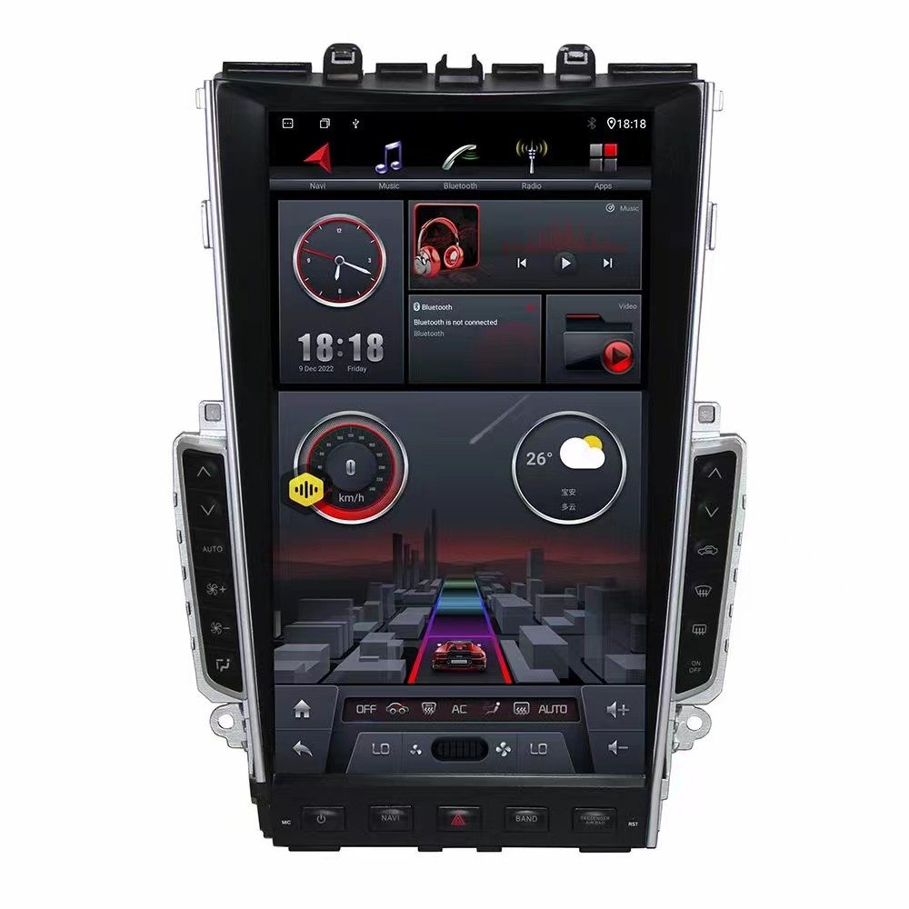 13.6'' Qualcomm Android 12 Car DVD Stereo Radio Player For Infiniti Q50 Q50L 2015-2019 With Car GPS Navigation
