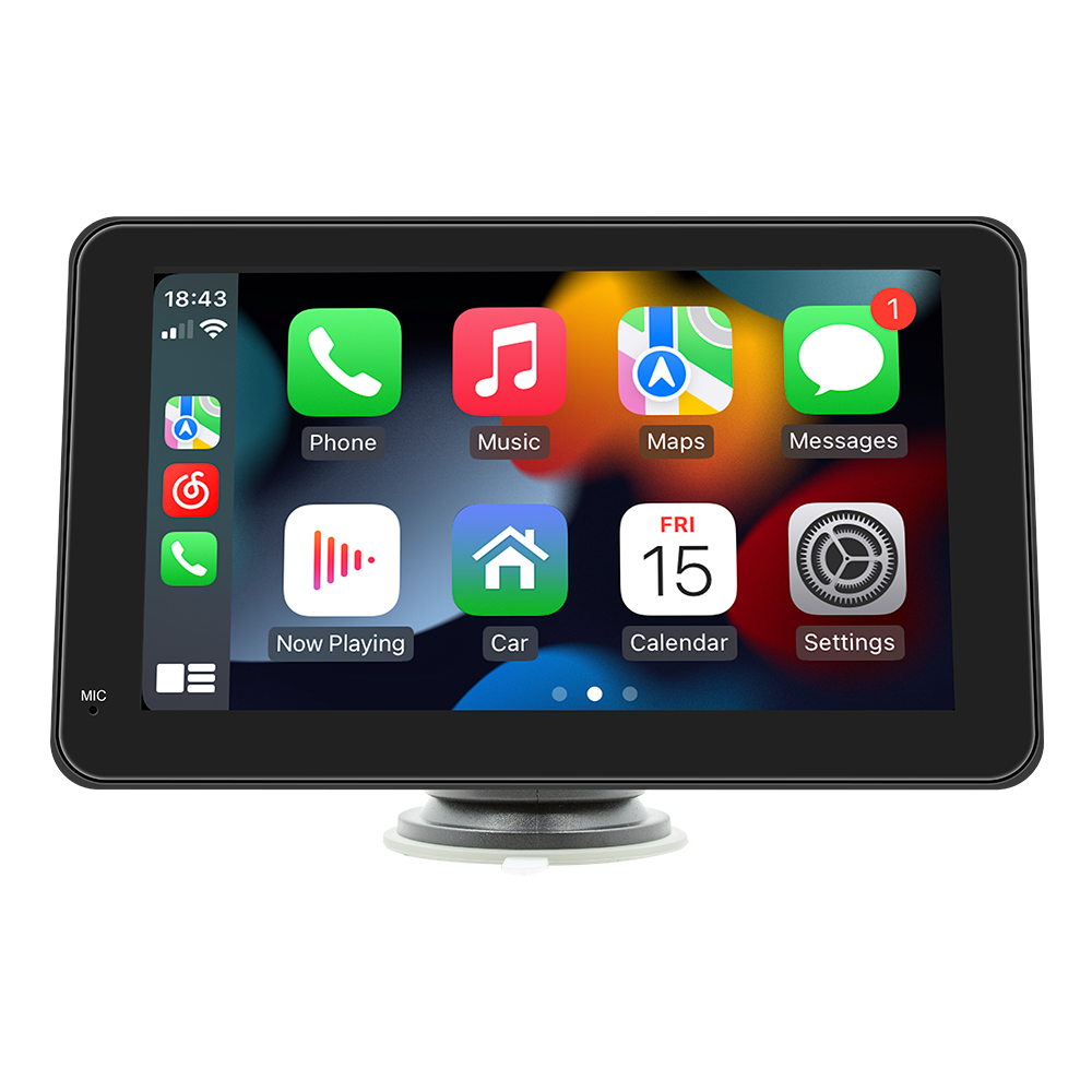 X5306 Car Mp5 Radio Carplay Screen 7 Inch 2.5D Display Car Dvd Player for Universal Auto Phone Wireless Connection Car Play