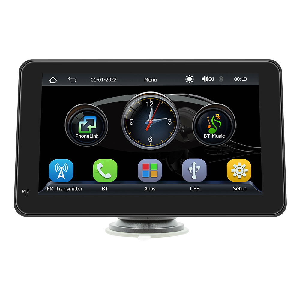 X5306 Car Mp5 Radio Carplay Screen 7 Inch 2.5D Display Car Dvd Player for Universal Auto Phone Wireless Connection Car Play