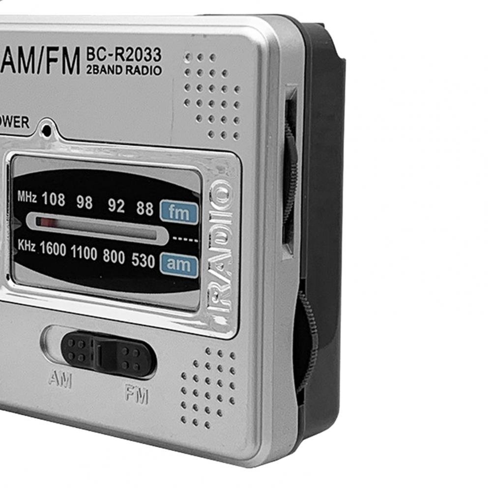 2024 Hot Selling Mini Pocket AA Battery FM AM Small MP3 Radio Retro Radio Portable with Antenna Usb Mini FM Radio