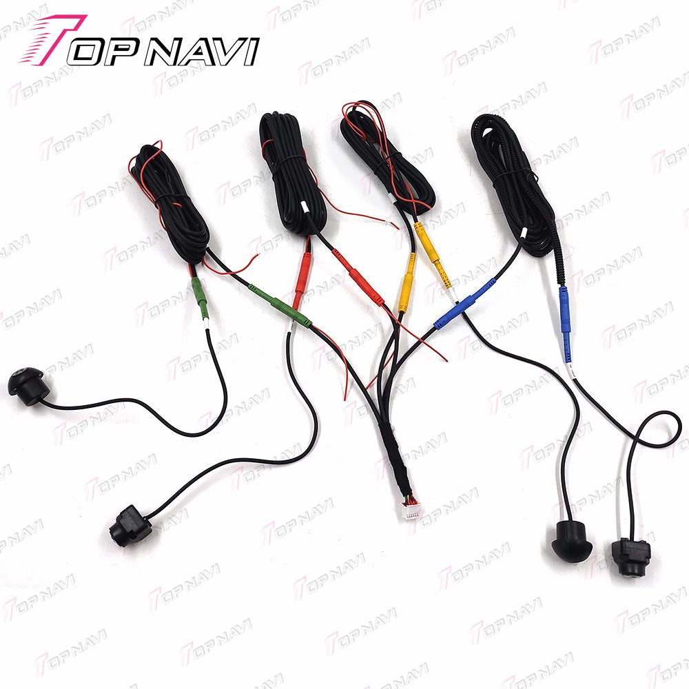 Hot Sales 360 Degree Round Rear View Surround Car Reverse Camera Kit Parking Sensor System 360 degree panoramic camera