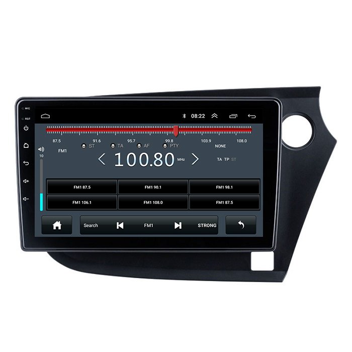 For HONDA INSIGHT 2009 LHD QLED Screen Headunit Device Double 2 Din Car Stereo GPS Navigation Android Car Radio