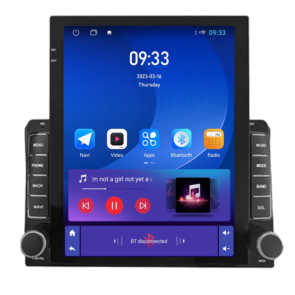 9.7 inch 2 din android car radio for Toyota IPSUM Avensis Verso Nissan Almera 2012-2019 Car Player Stereo GPS Navigation with