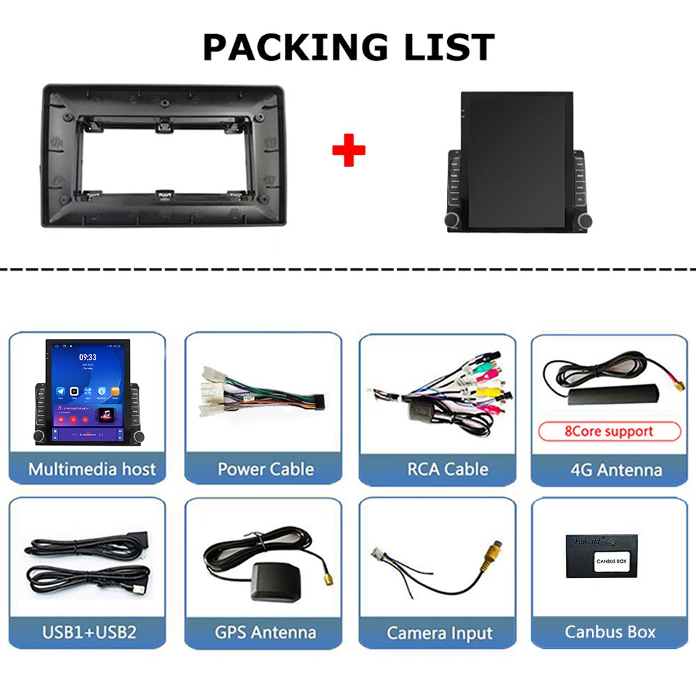 9.7 inch 2 din android car radio for Toyota IPSUM Avensis Verso Nissan Almera 2012-2019 Car Player Stereo GPS Navigation with