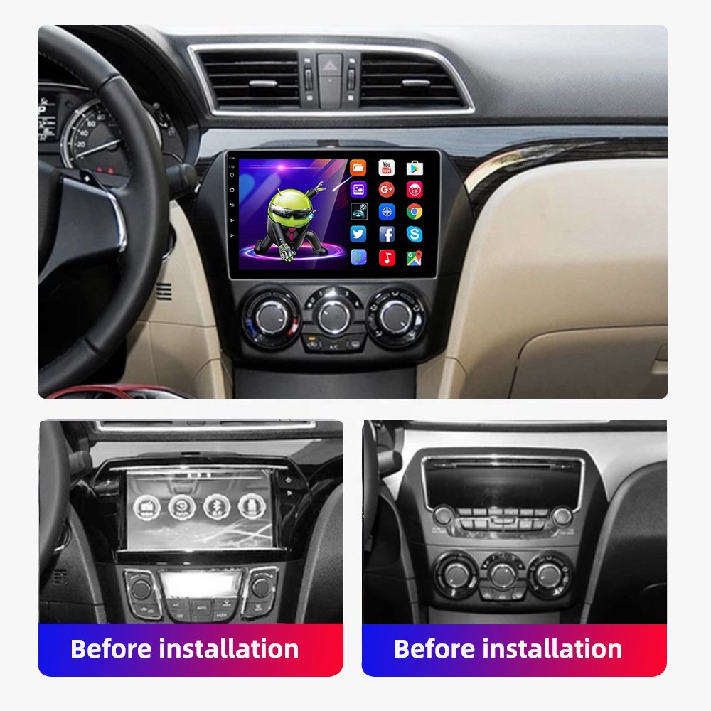 Android player 9 inch car radio 4-core carplay 2+32GB GPS WiFi DSP/RDS for Suzuki Ciaz Alivio 2014-18