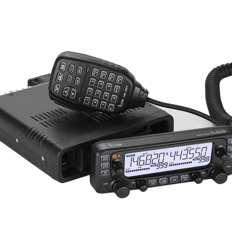 Original Japanese-made IC-2730E/A VHF/UHF High Power Dual Segment Transceiver 50km Upgrade Dual Display 30W DMR Conference
