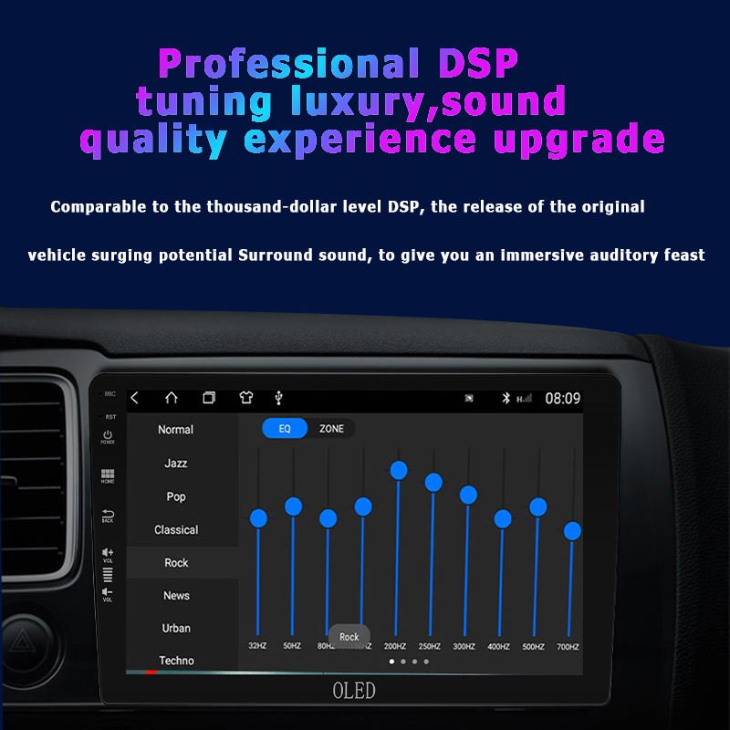New Arrival 7 inch Android Screen Car Radio With DSP Audio Navigation System