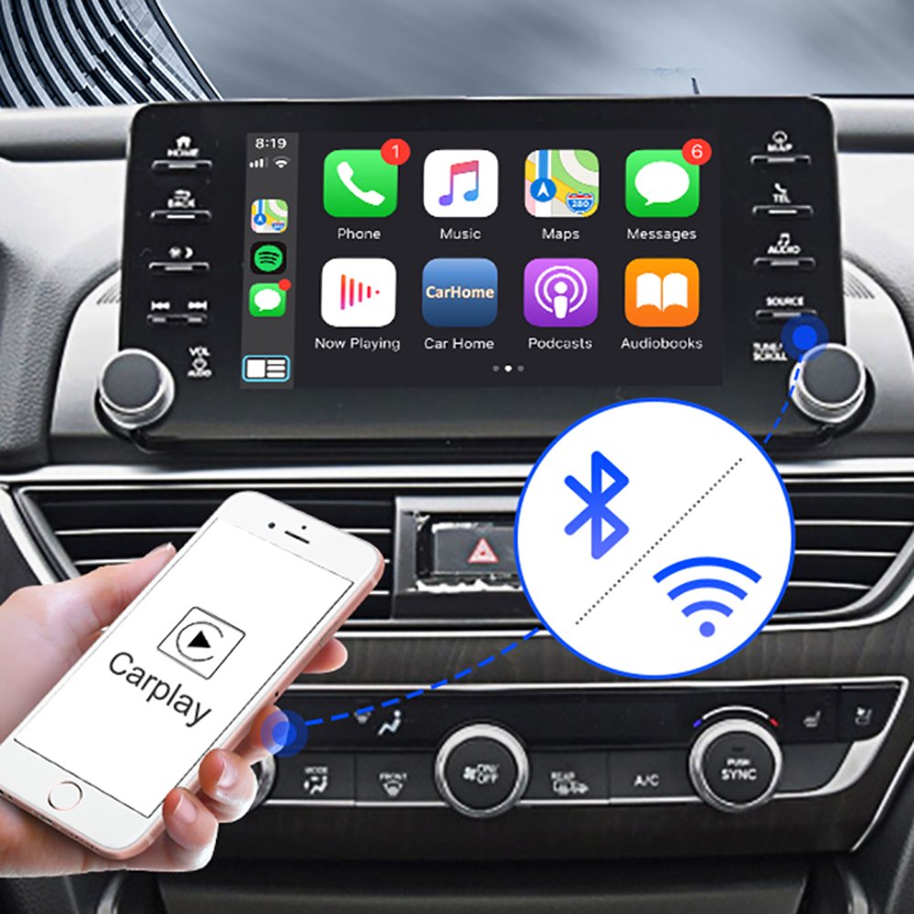 Wireless Apple Carplay For HONDA/ACCORD 10th Generation 2018 Android Auto Car Multimedia Play AI Box Video Rear Camera Radio