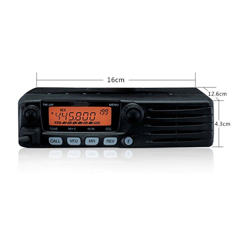 TM-281A 136-174MHZ 65W FM Transceiver Mobile Car Radio Station Two Way Radio 10-50KM TM281A