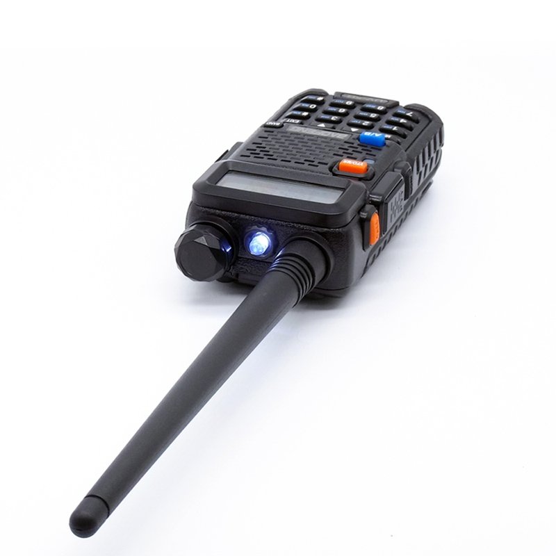 Baofeng UV5R High-Power Handheld Walkie Talkie One-Click Frequency Matching Outdoor Self-Driving Tours FM Radio Station English