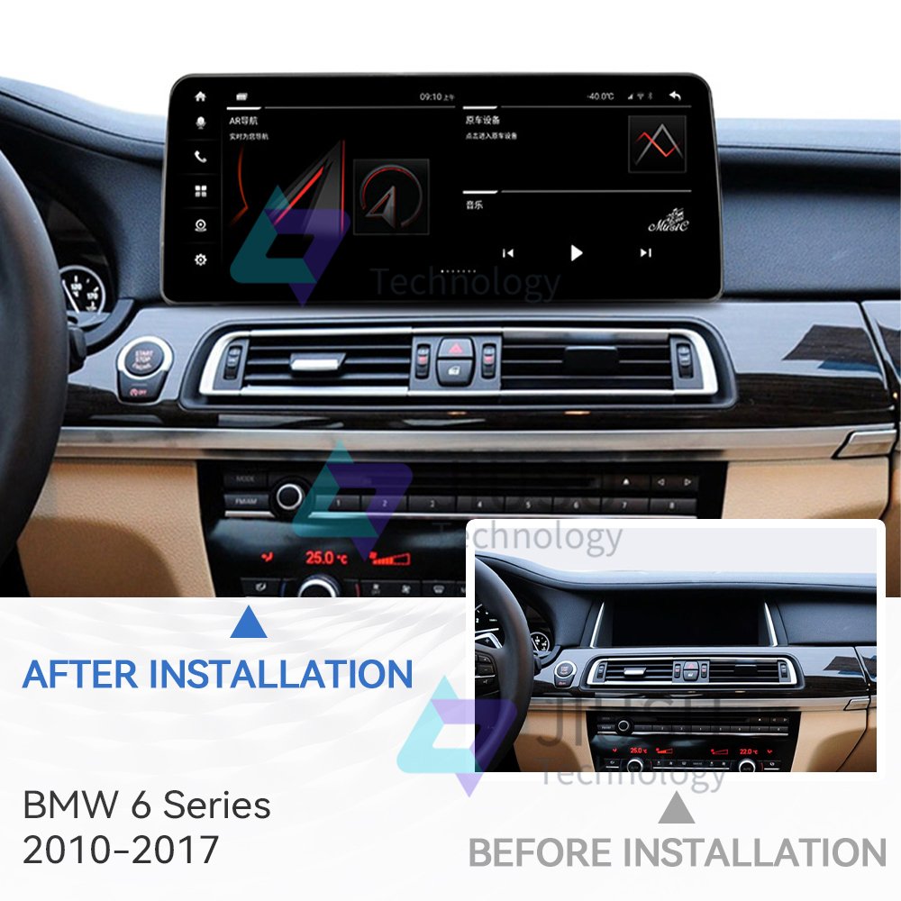12.3'' Touch Screen Android Car Radio GPS Navigation DVD Player Stereo Multimedia System for BMW 6 Series F06 F12 2010-2017