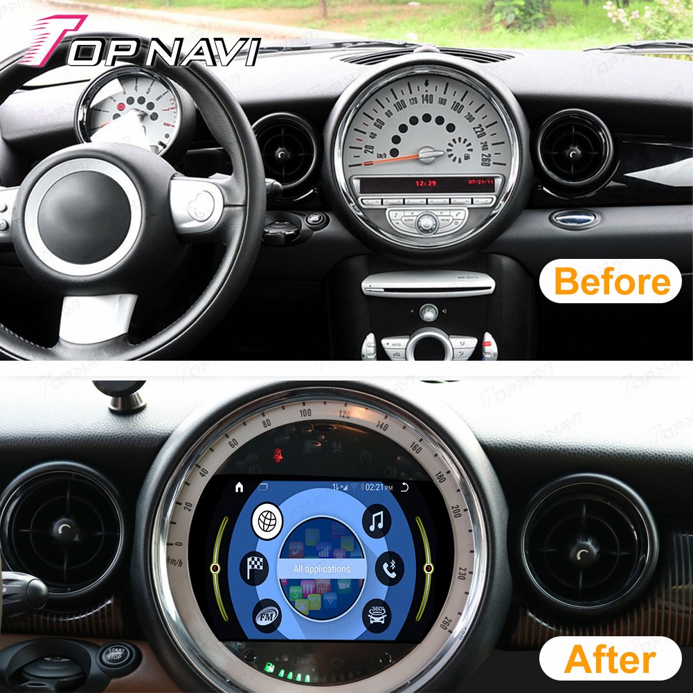 7 inch For MINI Cooper R56 2007 2008 2009 2010 Navigation GPS Car Stereo Touch Screen Car Multimedia System
