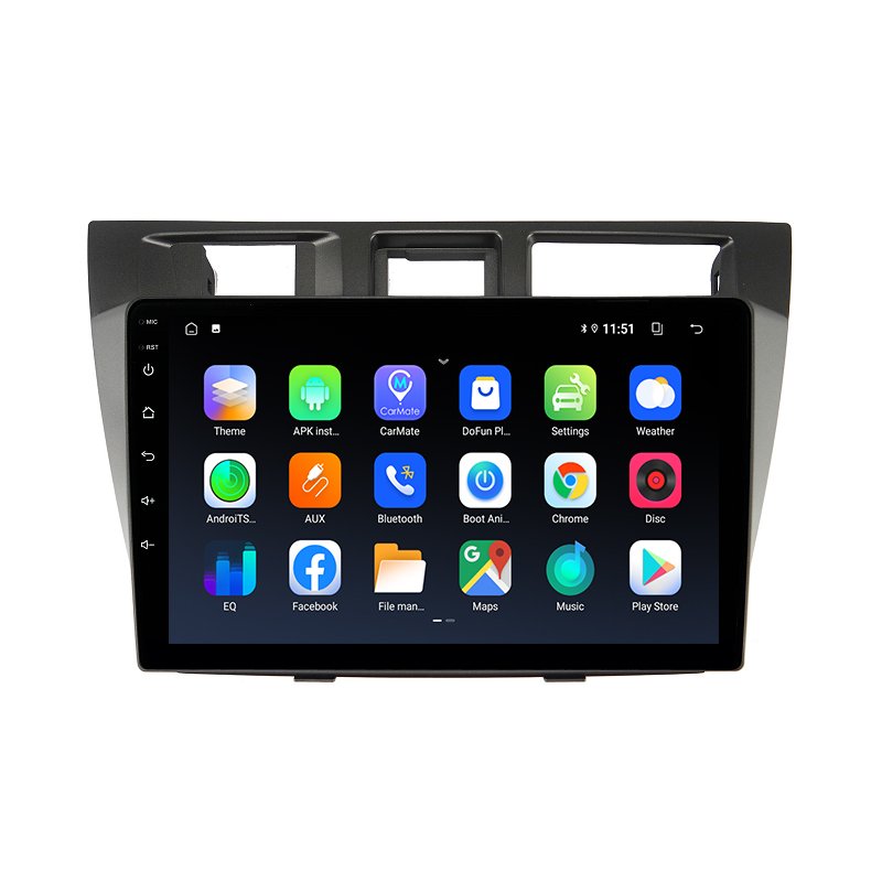 Android 10 WIFI BT GPS FM 9 inch Car Screen for Toyota Mark 2 2000-2007 2+32GB Car Radio DVD Player