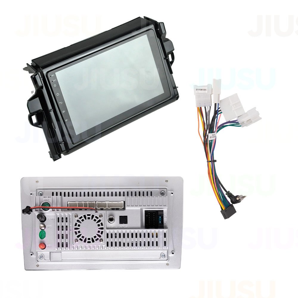 Touch Screen Android 13 Car Radio GPS Navigation DVD Player Stereo Multimedia Audio System for Toyota Fortuner Vigo 2015-2019