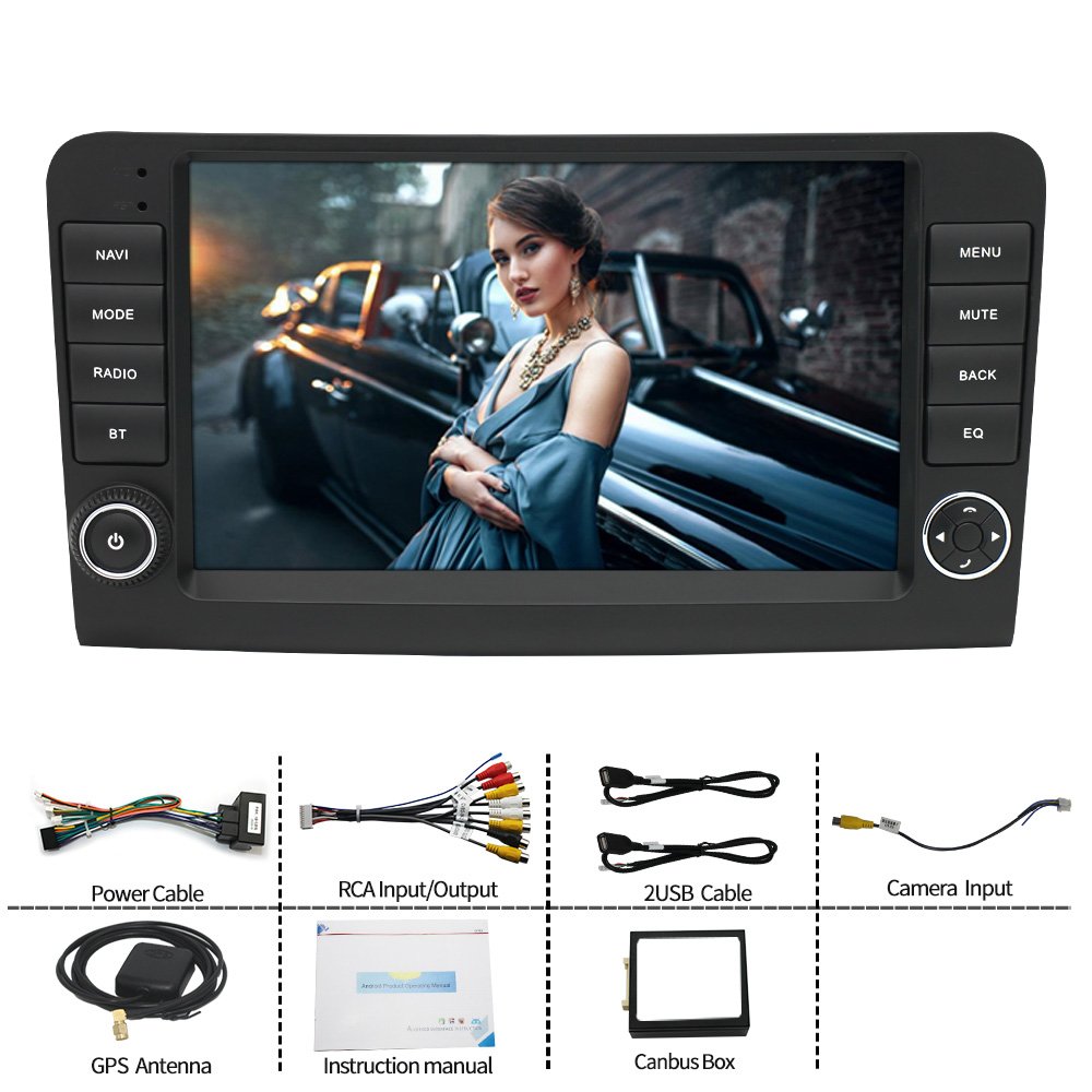 android car radio gps player for Mercedes Benz W164 X164 ML350 ML500 ML280 GL320 GL350 GL450 2005-2009 stereo video touch screen