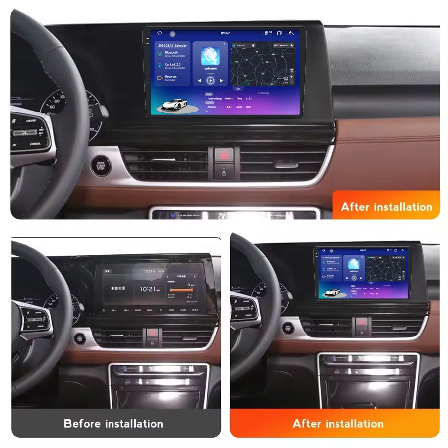 Android 13 8core 8+256g Gps Navigation For Kia Seltos Kx3 2020 -2024 Cooling Fan Am Fm Car Stereo System Car Radio