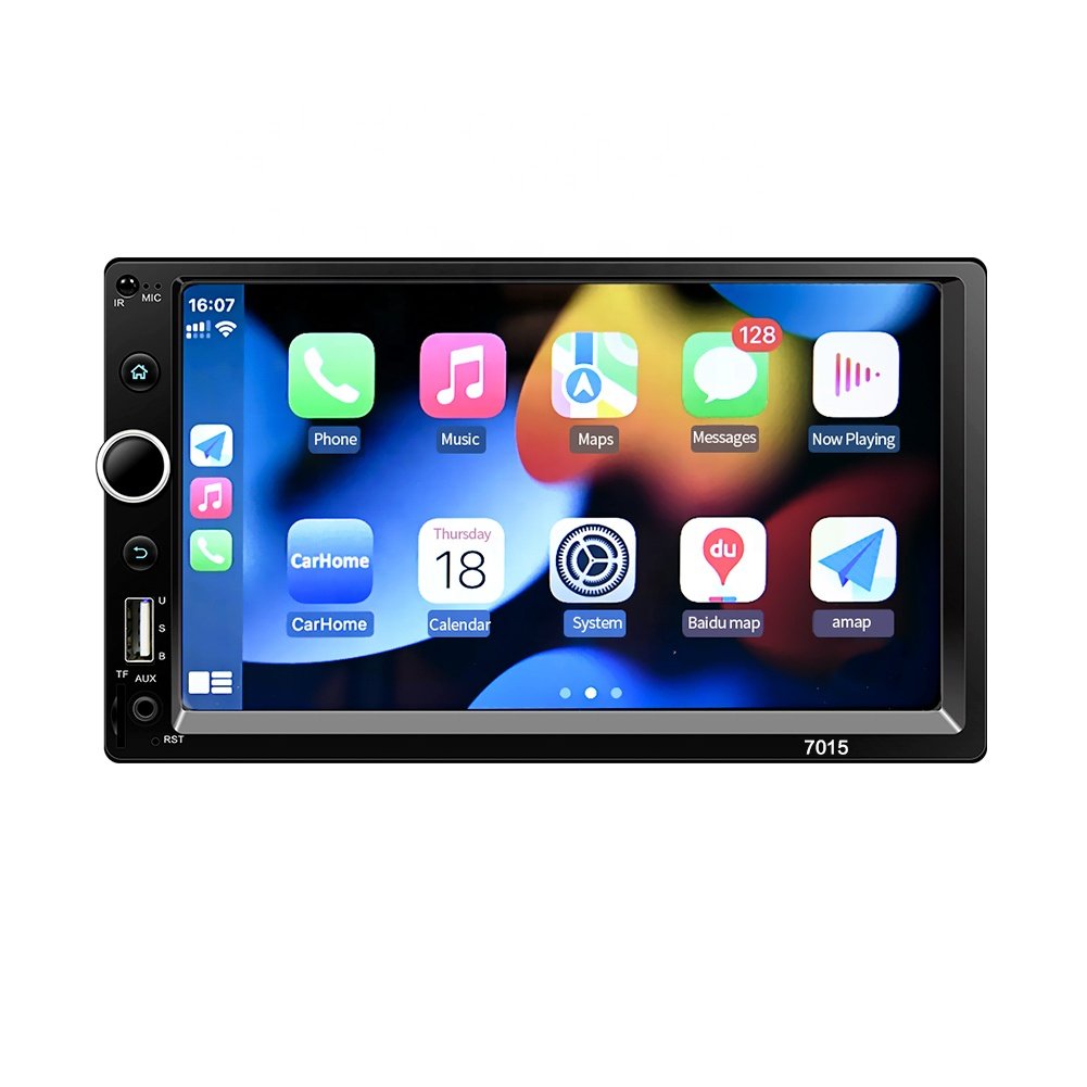 7inch HD Touch Screen BT 2din Audio Car Stereo 7015 7 Inch 2 Din Car Radio MP5 Video Player with CarPlay