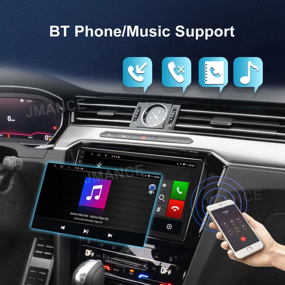 android HD touch screen car stereo mp5 gps navigation player mirror link wifi car audio 9inch double 1din car radio
