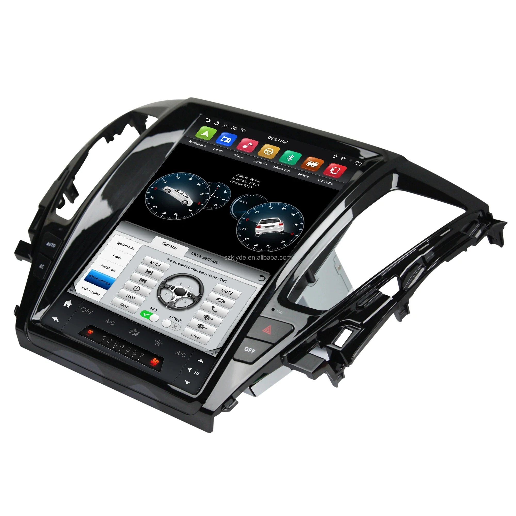 12.1 Inch Android 13 GPS Mitsubishi Pajero Sport V93 V97 V98 2016-2021 with Bluetooth Carplay Android Car Radio