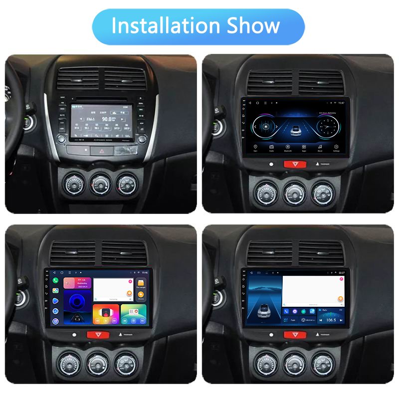 10.1 inch Android 11 for Mitsubishi ASX 2010-2016 Car DVD GPS Navigation Multimedia System