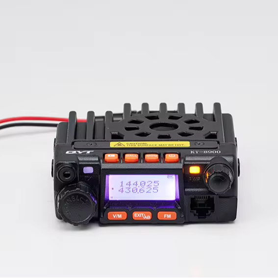 QYT KT-8900 25W VHF UHF mini car mobile base radio vehicle mounted interphone two way radio