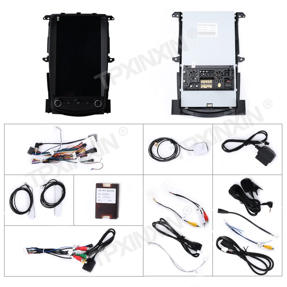 13.8 inch Android 13.0 Car Radio For Nissan 370Z 2009-2022 GPS Navigation Stereo Multimedia Player Head Unit Tesla Style Audio