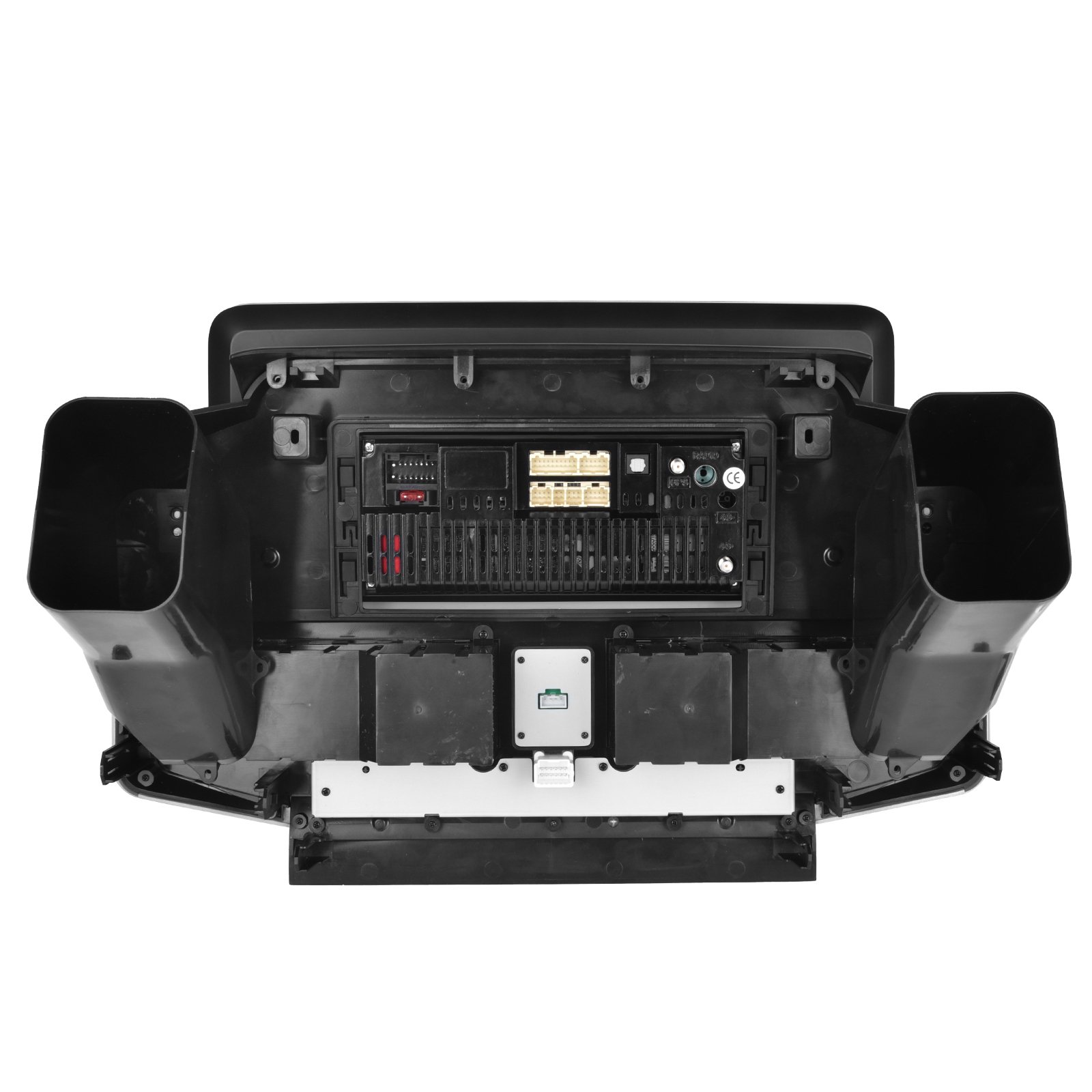 Podofo 2 Din 12.3'' Dashboard Plastic Frame For Toyota LAND CRUISER 2007-2021 Car Stereo Frame Accessories