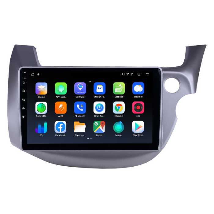 ANDROID 10 Car DVD Player Gps For HONDA Fit Jazz (RHD) 2007-2013 2G RAM 32G Flash Car Radio