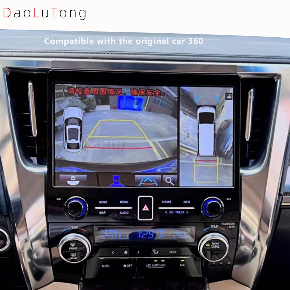 11.6" Android Screen Car Gps Navigation Android Audio Radio System carplay Dvd For Toyota Alphard H30 2015-2021