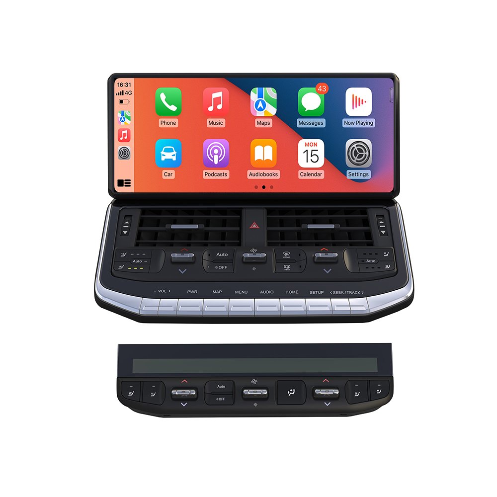 12.3inch 1920*720 Screen Android 12 Car Radio DSP OBD2 Multimedia Video Player Mirror Link RGB 2022 EXR GXR TOYOTA LANDCRUISER