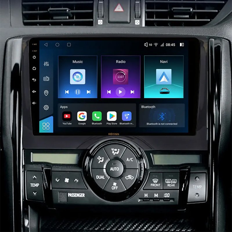 Rotiss 8Core Android Car Radio GPS For TOYOTA New Reiz 2011+ 9" car dvd player 2Din pantallas para autos auto monitor