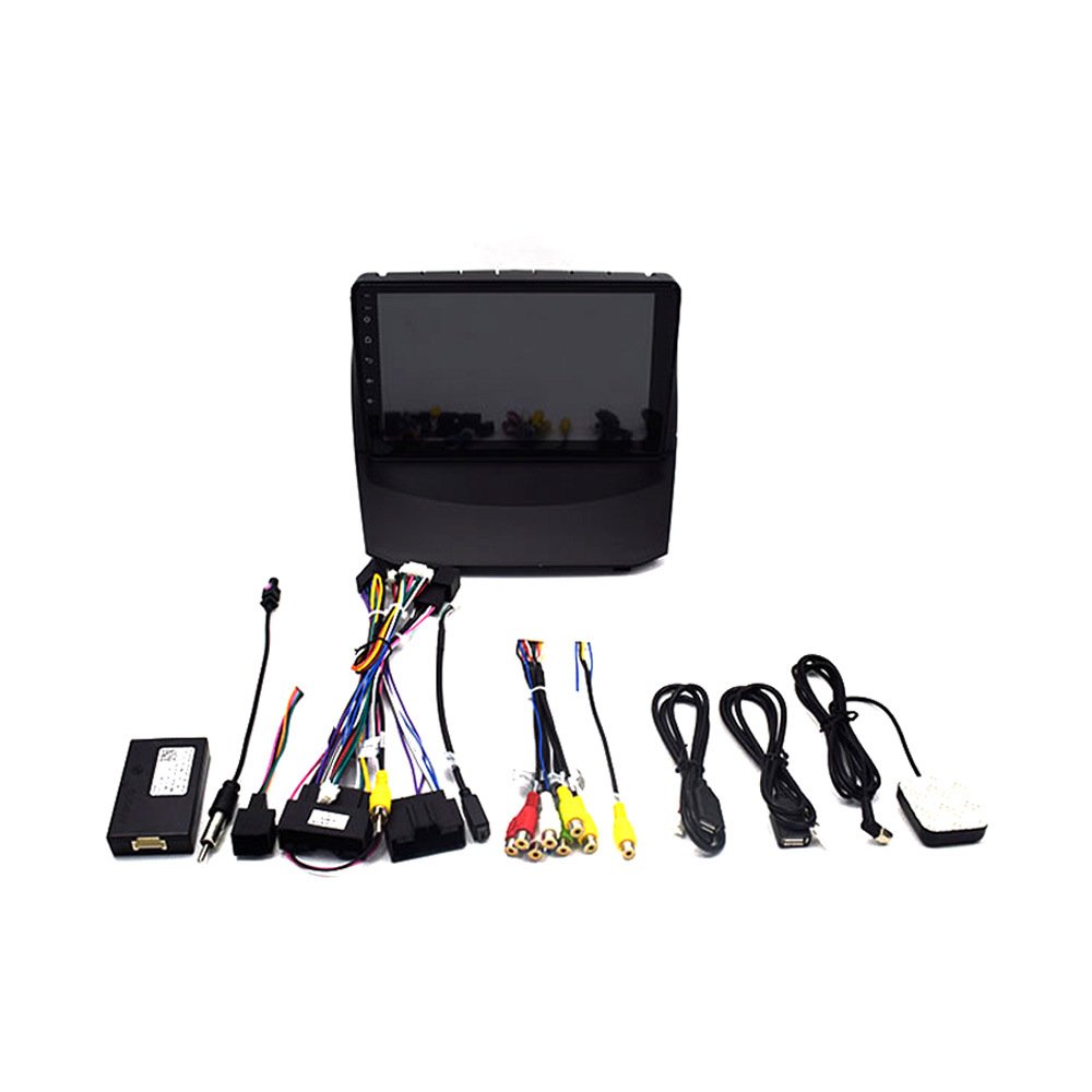 All-In-One Ford Fiesta Dashboard GPS Navigation Player IPS Screen Reverse Image USB Connection CarPlay 2 Din Stereo Car Radio